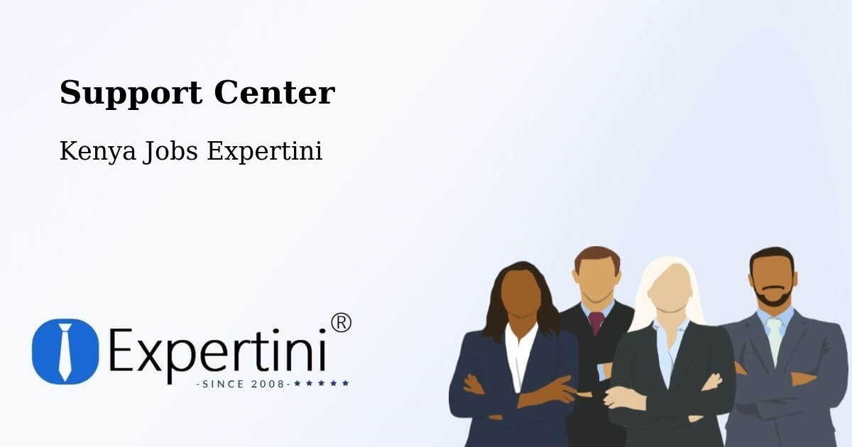 Support Services – Eldoret - Kenya Jobs Expertini